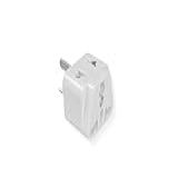 Tomada Adaptador Universal Argentina Plug 100-250 10a Branca