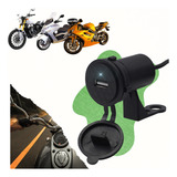 Tomada Carregador Celular Moto Gps 5v Usb 12v Impermeavel