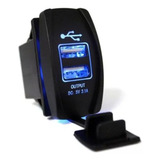 Tomada Carregador Usb 2 Saída 12 24v 4 8a 2 Pinos Marinizado