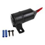 Tomada Com Base 12v Proteção Plástico Preto Attwood