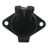 Tomada Conector Engatcar 7 Vias 001313 Fêmea Redonda 24v