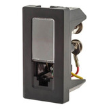 Tomada De Telefone Rj11 Pial Plus Legrand 4 Fios 615010pt Cor Preto