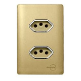 Tomada Dupla 10a E 20a Novara Colors 5 Peças No485