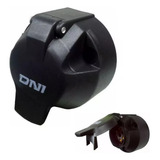Tomada Engate Reboque Femea Redonda 6 Polos Nylon 12v 24v