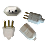 Tomada Fêmea Plugue Macho 3 Pinos 20 Amperes Plug Extensão