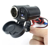 Tomada Para Moto Usb 12v Carrega