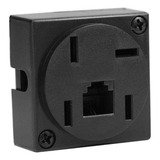 Tomada Telebrás Com Modular De 4 Vias Rj11 Kit 10 Peças
