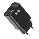 Tomada USB 2 I2GO Entrada 100V 240V 50 60Hz 0 15 Saída 5V 2 1 Amp Preto