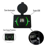 Tomada Usb Automotiva 2