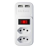 Tomada Usb Parede Dupla Adaptador Carregador Intelbras