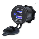 Tomada Usb Turbo Encaixe Acendedor P carro 2 Saídas 3 1a