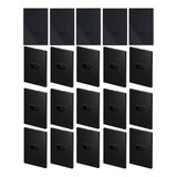 Tomadas E Interruptores 20 Pç Kit Casa Completa Preto Fosc