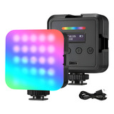 Tomate MLG 108 Iluminador Led Rgb Cor Preto 5600k