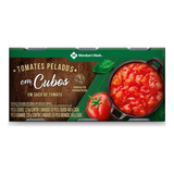 Tomates Pelados Em Cubos Itália Kit 3 Unids 400g