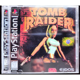 Tomb Raider Playstation 1 Menus Pt br Mídia Física