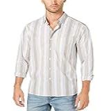 Tommy Bahama Mens Uvita Striped Button Up Shirt Multicoloured Small