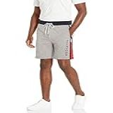 Tommy Hilfiger Bermuda Masculina Essential Fleece Sweat Cinza Mesclado PP