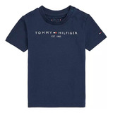 Tommy Hilfiger Camiseta Bebê Logo Clássico 9 12 Meses
