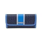 Tommy Hilfiger Carteira Feminina Jocelyn Ii Flap Continentar, Tommy Azul Marinho/azul-carvão, X-small