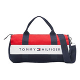 Tommy Hilfiger Duffle Bolsa Grande Viagem Academia Passeio Lona Ziper Importada 100 Original A Pronta Entrega