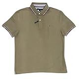 Tommy Hilfiger Mens Striped Collar Polo