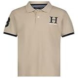 Tommy Hilfiger Polo Matt De Manga Curta Para Meninos (crianças Grandes), Sândalo, 8