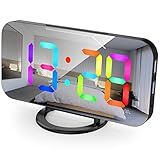 Tomshin Despertador Digital Com Luz RGB