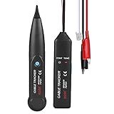 Tomshin Detector De Linha Telefônica Localizador De Linha Testador De Cabo De Rede RJ11 Teste De Continuidade Do Testador FWT21 Rastreador De Fio Rastreador De Cabo Gerador De Tom Rastreamento De Fios