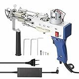 Tomshin Máquina De Tecelagem Elétrica De Tufos De Tapetes Dispositivo Profissional De Flocagem Ferramenta De Bordado Industrial Equipamento De Tricô Com Pilha De Corte