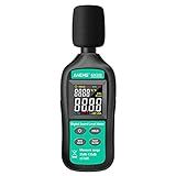 Tomshin Medidor De Ruído Digital 35db 135db Medidor De Decibéis Display LCD Medidor De Nível De Som Monitor De Decibéis De Som De Alta Precisão Testador De Ruído Profissional Instrumento De Medição De