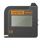 Tomshin Testador De Bateria 168max Testador De Display Digital Verificador De Tensão Da Bateria Ferramenta De Teste De Capacidade Da Bateria Testador Universal Para Verificar Bateria De Botão Aaa Aa