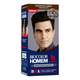 Tonalizante Biocolor Homem Castanho Médio 1 Unidade Wxz