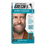 Tonalizante Grecin 5 Gel Barba E Bigode 28g Castanho Claro