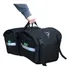 Tondin Bolsa Alforge Lateral Moto Universal Nylon 900 Com Refletivos Cor Preto