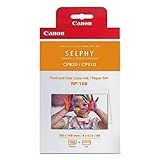 Toner E Papel Fotográfico Canon RP-108 IN Para Impressoras Canon Selphy CP1300 - CP1200- CP1000