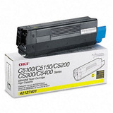 Toner Okidata C5100 c5150 Amarelo 5k 42127401 Original