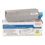 Toner Okidata C5500 C5650 C5800 Amarelo Original