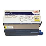 Toner Original Okidata C710 C711 Amarelo P N 44318601