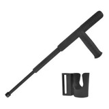 Tonfa Retrátil Porta Tonfa Defesa Polímero Bélica Cinto