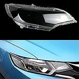 TONUSA Lâmpada De Cabeça Automática Capa De Lente De Farol Dianteiro De Carro Abajur De Vidro Para Honda Fit Jazz 2014 2015 2016 2017 2018