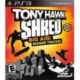 Tony Hawks Shred Big Air - Ps3 Midia Fisica Original