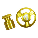 Top Cap Dourado Suspensao