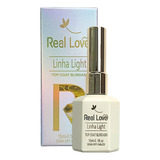 Top Coat Blindado Real Love Finalizador Unhas Gel Fibra