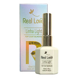 Top Coat Blindado Real Love Finalizador Unhas Gel Fibra