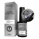 Top Coat Selante Beltrat Silver Star Glitter Prata 10ml