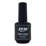 Top Coat Selante Zem Porcelana Unha Gel Acrigel Original 15m