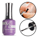 Top Coat Temperado X d Finalizador Para Alongamento De Unhas