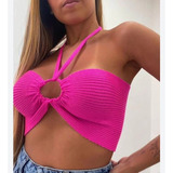 Top Cropped Amarrar Multiformas