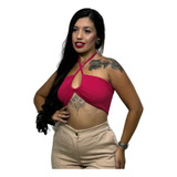 Top Cropped Blusinha Blogueira