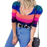 Top Cropped Blusinha Blusa